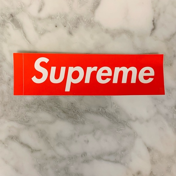 Supreme Box Logo Stickers - Picture 3 of 5